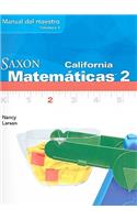 California Saxon Matematicas 2, Volumen 1