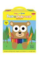 Color and Draw Bear in Underwear Activity Kit