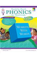 Month-By-Month Phonics for Third Grade