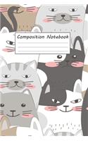 Composition Notebook Cat