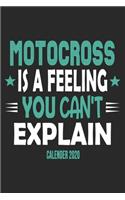 Motocross Is A Feeling You Can't Explain Calender 2020