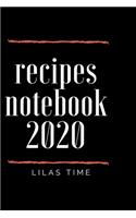 Recipes Notebook 2020
