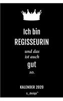 Kalender 2020 für Regisseure / Regisseur / Regisseurin: Wochenplaner / Tagebuch / Journal für das ganze Jahr: Platz für Notizen, Planung / Planungen / Planer, Erinnerungen und Sprüche