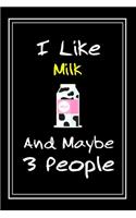 I Like Milk And Maybe 3 People