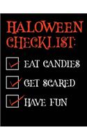 Halloween Checklist