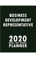 Business Development Representative 2020 Weekly and Monthly Planner