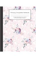 Primary Composition Notebook: Winter Fairy Fairies Fae -Grades K-2 - Handwriting Practice Paper-Primary Ruled With Dotted Midline - 100 Pgs 50 Sheets - Premium - 8x10" -Practice 