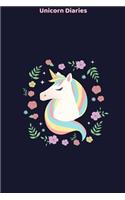 Unicorn Diaries: Unicorn Notebook Diaries for Girls(1 Unicorn Diaries)