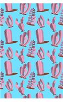 Pink Cactus Notebook
