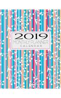 2019 Monthly Planner Calendar