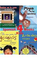 4 Spanish Books for Kids - 4 libros para niños