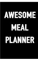 Awesome Meal Planner