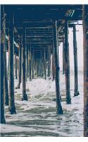 Under the Pier - Lined Notebook: Medium Ruled, Soft Cover, 6 x 9 Journal, 101 Pages