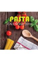 Pasta Calendar 2018: 16 Month Calendar