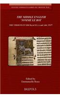 Two Middle English Translations of Friar Laurent's 'Somme Le Roi'