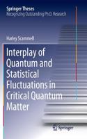 Interplay of Quantum and Statistical Fluctuations in Critical Quantum Matter