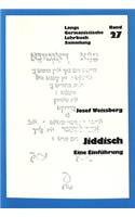 Jiddisch: Eine Einfuehrung(27 Germanistische Lehrbuchsammlung)