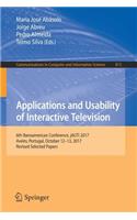 Applications and Usability of Interactive Television