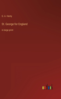 St. George for England