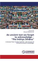 ancient text we forget to acknowledge - 