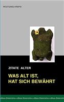 Zitate - Alter