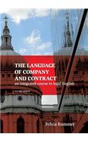 The Language of Company and Contract: an integrated course in legal English