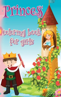 Princess coloring book for girls