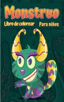 Libro para colorear monstruos para ninos