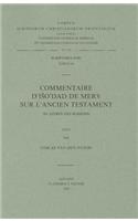 Commentaire d'Iso'dad de Merv sur l'Ancien Testament, III. Livre des Sessions: T.(229 Corpus Scriptorum Christianorum Orientalium)