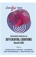 Equadiff 2003 - Proceedings of the International Conference on Differential Equations