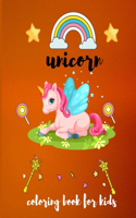 Unicorn coloring book for kids