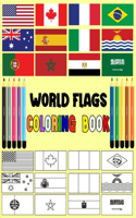 world flags coloring book