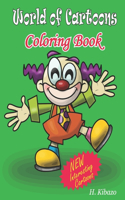 World of Cartoons Coloring Book