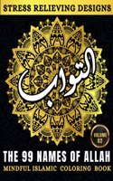 The 99 Names of Allah: Mindful Islamic Book For Meditation And Happiness: 50 Stress Relieving Mandala Patterns with Blessed Names & Attributes of Allah Islamic Coloring Bo(2 The 99 Names of God)