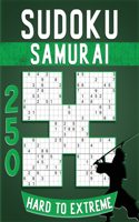 Samurai Sudoku Puzzle Books Hard To Extreme Large Print