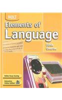 Holt Elements of Language, Fifth Course