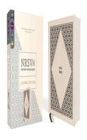 Nrsvue, Holy Bible with Apocrypha, Journal Edition, Cloth Over Board, Cream, Comfort Print