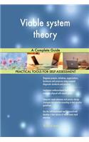 Viable system theory A Complete Guide