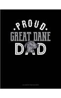 Proud Great Dane Dad: Calligraphy Practice Paper