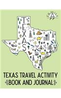 Texas Travel Activity Book and Journal