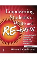 Empowering Students to Write and Re-write