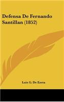 Defensa de Fernando Santillan (1852)