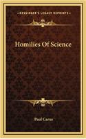 Homilies of Science: (English)