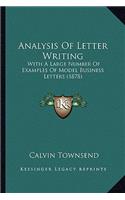 Analysis of Letter Writing