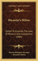 Macaulay's Milton