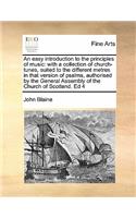An easy introduction to the principles of music