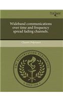 Wideband Communications Over Time and Frequency Spread Fading Channels: (English)