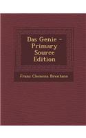 Das Genie - Primary Source Edition