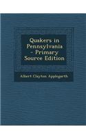 Quakers in Pennsylvania