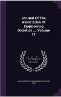 Journal Of The Association Of Engineering Societies ..., Volume 17: (English)